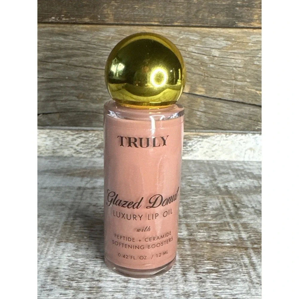 Truly‎ Glazed Donut Luxury Lip Oil 0.42oz Sealed | MSRP = $18